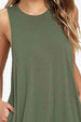 Full Size Round Neck Sleeveless Dress with Pockets -BazaarBey - www.shopbazaarbey.com