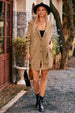 Collared Neck Button-Up Cardigan with Pockets Trendsi