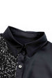 Sequin Button Front High-Low Shirt Dress -BazaarBey - www.shopbazaarbey.com