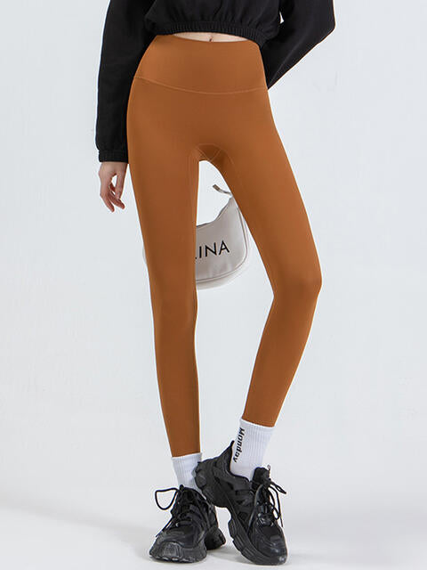 Wide Waistband Sports Leggings Bazaarbey