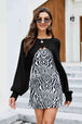 Rib-Knit Cropped Poncho Bazaarbey