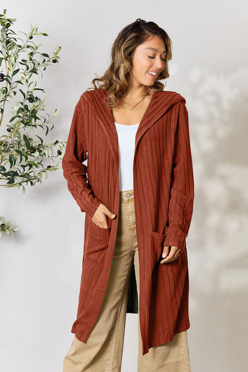   Hooded Sweater Cardigan Bazaarbey