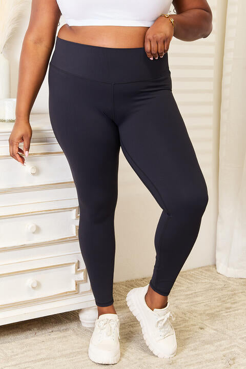 Wide Waistband Sports Leggings Bazaarbey