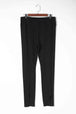 High Waist Ribbed Slit Leggings Bazaarbey