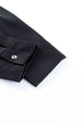 Sequin Button Front High-Low Shirt Dress -BazaarBey - www.shopbazaarbey.com