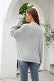 Button Up Drop Shoulder Long Sleeve Cardigan Trendsi