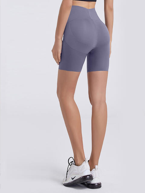 Wide Waistband Sports Shorts Bazaarbey
