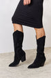  Rhinestone Knee High Cowboy Boots Trendsi