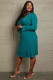  Full Size Chevron Upper Bodycon Midi Dress -BazaarBey - www.shopbazaarbey.com