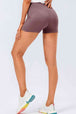 Slim Fit Wide Waistband Sports Shorts Bazaarbey