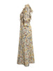 Floral Cutout Flounce Sleeve Dress -BazaarBey - www.shopbazaarbey.com