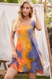 Tie-Dye Sleeveless Dress with Pockets -BazaarBey - www.shopbazaarbey.com
