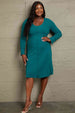  Full Size Chevron Upper Bodycon Midi Dress -BazaarBey - www.shopbazaarbey.com