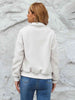 Zip Up Collared Neck Long Sleeve Jacket Trendsi