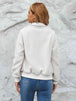 Zip Up Collared Neck Long Sleeve Jacket Trendsi