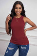 Round Neck Sleeveless Tank Bazaarbey