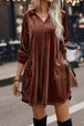  Pocketed Mini Dress -BazaarBey - www.shopbazaarbey.com