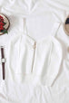 Zip-Up Cutout Sleeveless Knit Top Trendsi