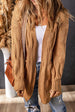 Cable-Knit Dropped Shoulder Cardigan Bazaarbey