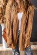 Cable-Knit Dropped Shoulder Cardigan Bazaarbey