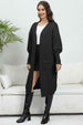 Open Front Dropped Shoulder Cardigan Trendsi