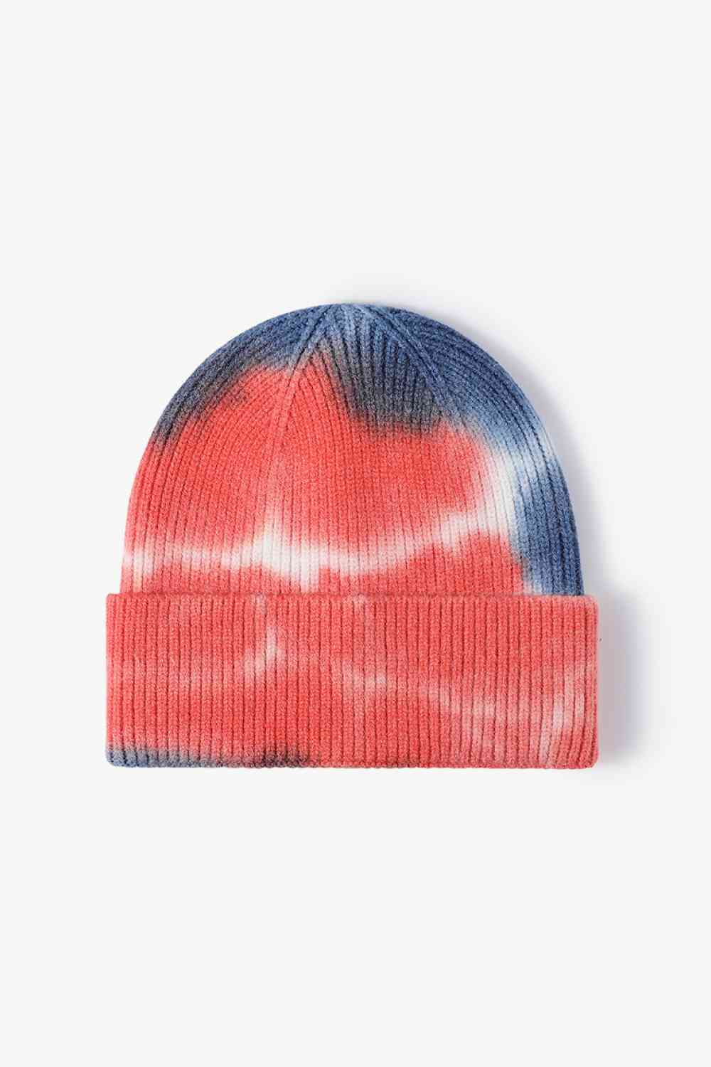 Tie-Dye Cuffed Knit Beanie Trendsi