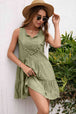 Tassel Tie Lace Trim Sleeveless Dress -BazaarBey - www.shopbazaarbey.com