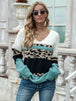 BazaarBey   V-Neck Sweater Bazaarbey