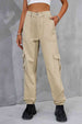 Buttoned High Waist Jeans with Pockets Trendsi