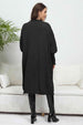 Open Front Dropped Shoulder Cardigan Trendsi