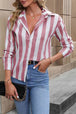 Striped Long Sleeve Shirt Bazaarbey
